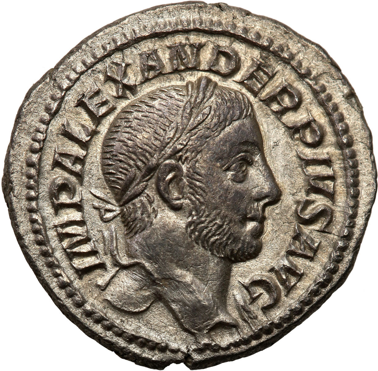 Cesarstwo Rzymskie, Aleksander Sewer (222-235). Denar 231-235, Rzym